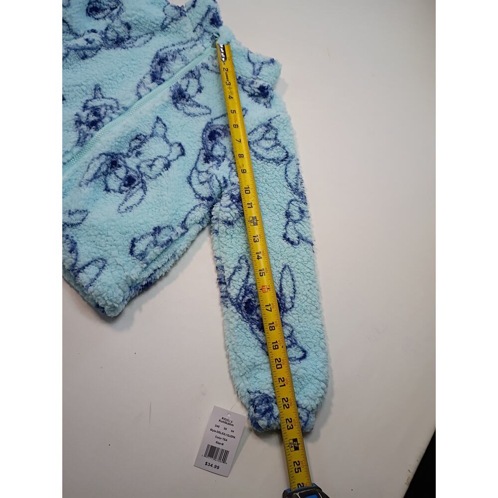 Disney Lilo & Stitch Girls' Full-Zip Woobie Jacket - Med - Picture 5 of 7